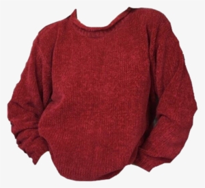 Sweater Red Fall Autumn Clothing Png Polyvore 80s 90s - Niche Meme Clothes Png