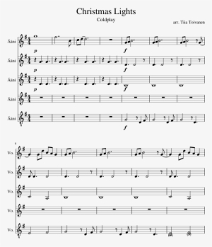 Christmas Lights Sheet Music Composed By Arr - Sheet Music