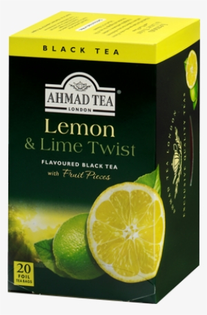 20 Foil Teabags - Ahmad Tea Lemon And Lime Twist