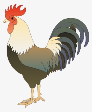 Hen Clipart Rooster - Rooster Clipart