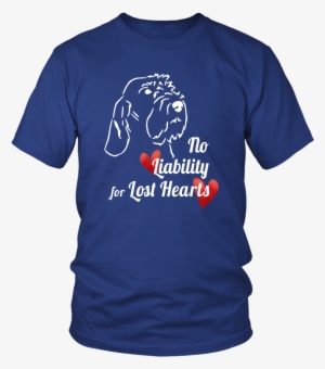 Spinone Italiano No Liability For Lost Hearts V2 T-shirt, - Grad Squad T Shirts