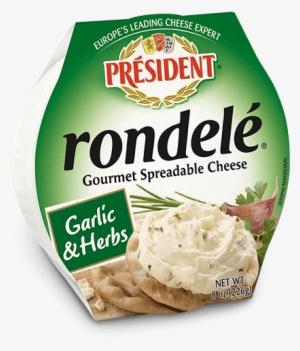 8 Oz - Rondele Garlic And Herb Cheese Spread