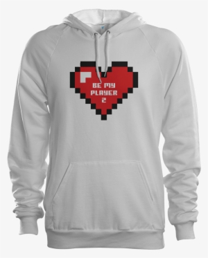 Be My Player Non Sub Hoodie White - Esports Hoodie With Sponsor