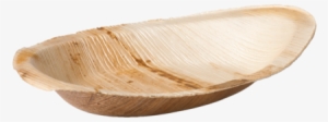 Biodore® Plate, Dish/platter - Biodore Bord, Schaal Ovaal, Palmblad, 19x13cm,