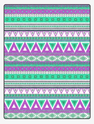 Fancy Tribal Border Pattern 08 Blanket - Placemat