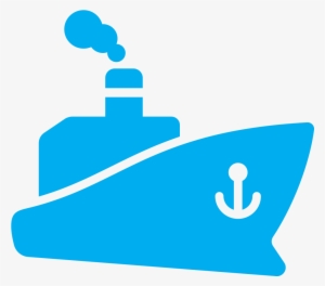 Ship Icon Png Blue