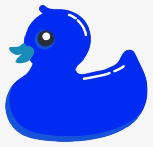 Rubber Duck Clipart - Blue Rubber Duck Clip Art