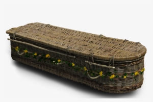 English Green Willow Coffin - Coffin
