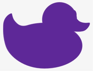 Purple Duck - Purple Duck Clipart