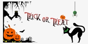Download Halloween Banner Png Clipart Halloween Trick - Trick Or Treat Halloween Clip Art