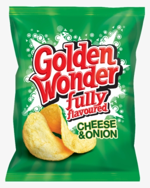 Ketchup Packet Png - Golden Wonder Cheese And Onion Crisps