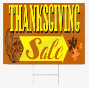 Thanksgiving Sale Sign - Thanksgiving