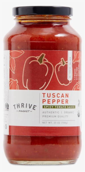 Organic Tuscan Pepper Pasta Sauce - Tomato Sauce