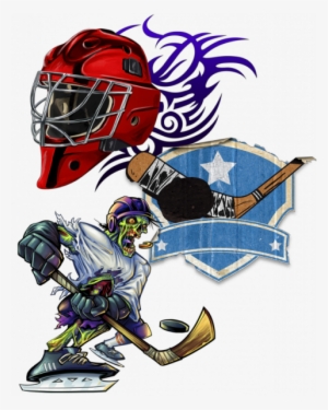 Great Dane Graphics Automobiles Collage - Hockey Zombie
