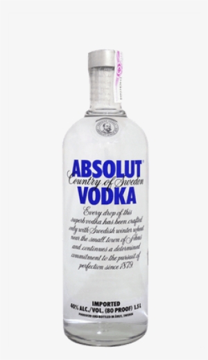 Absolut Vodka - Absolut Vodka - 1 L Bottle