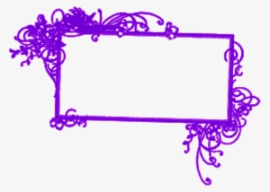Jpg Royalty Free Library Download Clip Art Frame Purple - Sidewalk Chalk