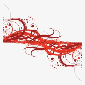 Red Abstract Lines Png Image - Red Abstract Line Png