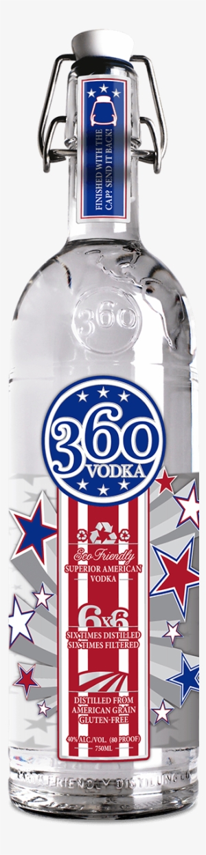360 Vodka Is Known For Being Green, But It's Red, White, - 360 Vodka Blueberry
