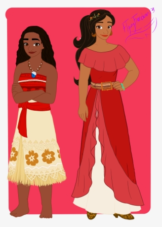 “my First Drawing Of Elena Of Avalor And Not My First - Girl