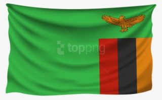 Free Png Download Zambia Wrinkled Flag Clipart Png - Zambia Circle Flag Png