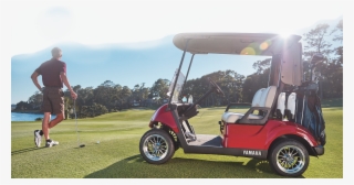 Golfer - Golf Cart