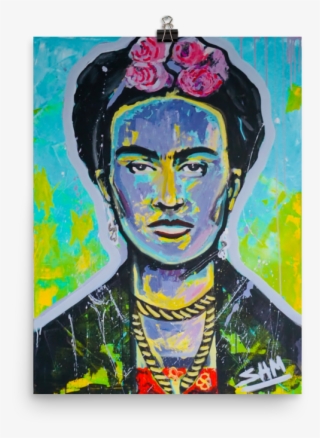 Image Of Frida Kahlo 12 X 16 Poster Print - Modern Art