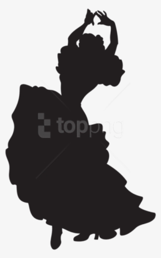 Free Png Spanish Dancer Silhouette Png - Spanish Female Dancer Silhouette Transparent Background