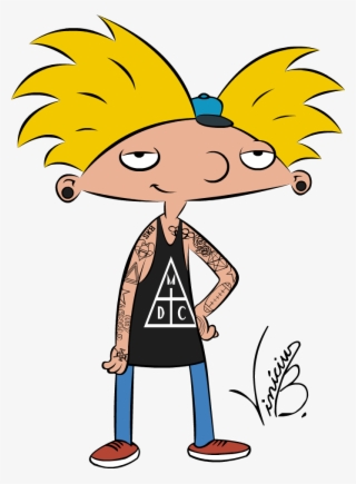 Hey Arnold With Tattoos