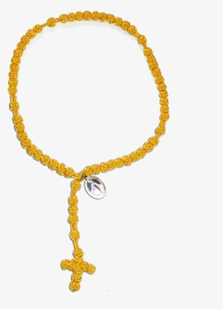 Knot Rosary Amber - Chain