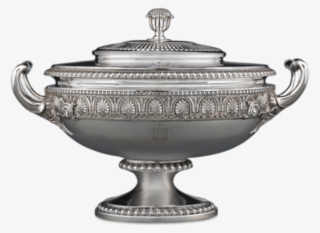 George Iv Silver Tureen By Paul Storr - Ceramic
