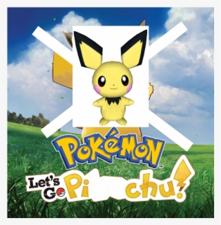 Lets Go Pichu - Pokemon Let's Go Pikachu Cover Art