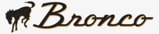 Ford Bronco Logo - Ford Bronco Logo Vector