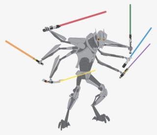 Sargeant Savage - General Grievous With Light Sabers