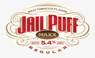 Jail Puff Maxx Logo For E-cigarettes - Illustration