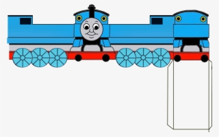 For Our Son's 4th Birthday, We Made Little Paper Boxes - Thomas The Tank Engine Paper Model