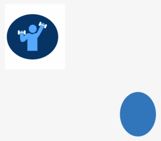 Blue Workout Man Svg Clip Arts 600 X 526 Px