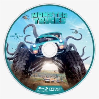 Monster Trucks Bluray Disc Image - Monster Truck Movie Poster 2017