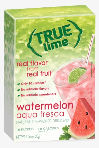 True Lime Watermelon Aqua Fresca 10 Pkts - Juicebox