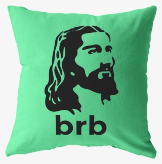 Brb Blue Green - Jesus Brb Sweatshirt