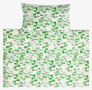 Farm Yard Toddler Cot Bed Duvet Set - Throw Pillow