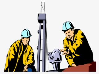Industrial Worker Clipart Drawing Construction - Oil Rig Clip Art