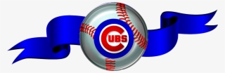 Chicago Cubs Logo, Chicago Cubs Baseball, Cubs Fan, - Red Ribbon Banner Png
