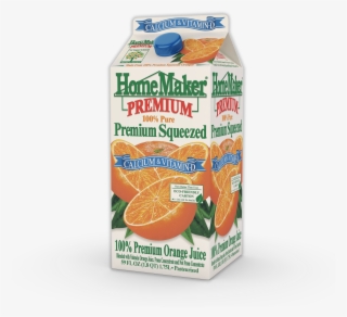 Homemaker, Premium Squeezed Orange Juice Plus Calcium, - Homemaker Orange Juice 59 Oz