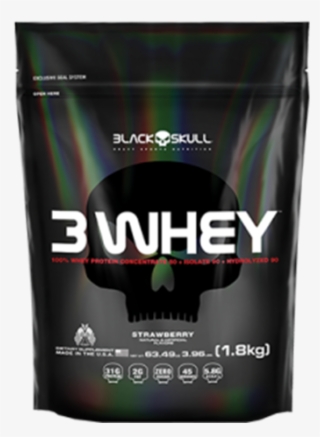 3 Whey - 1 - 8kg - 3 Whey Black Skull