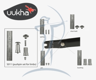 Uukha Ilf Pushpin Set For Limbs [uu-s011] - Uukha
