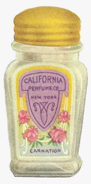 Vintage Perfume Clip Art - Bottle