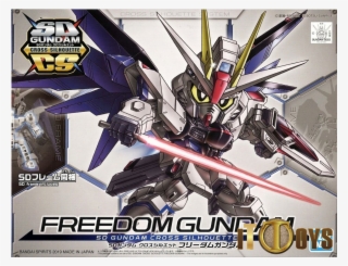 Sd Gundam Cross Silhouette [008] Freedom Gundam - Sd Gundam Cross Silhouette Freedom Gundam
