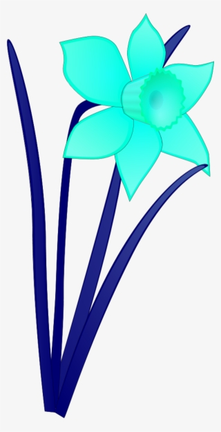 Vector Clip Art - Daffodil Clip Art