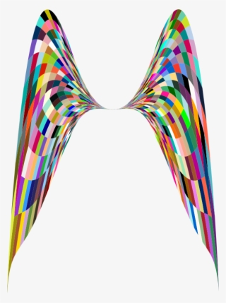Clipart Colorful Angel Wings - Colorful Angel Wings Transparent