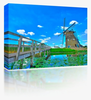 Windmill In Kinderdijk The Netherlands - Windmill